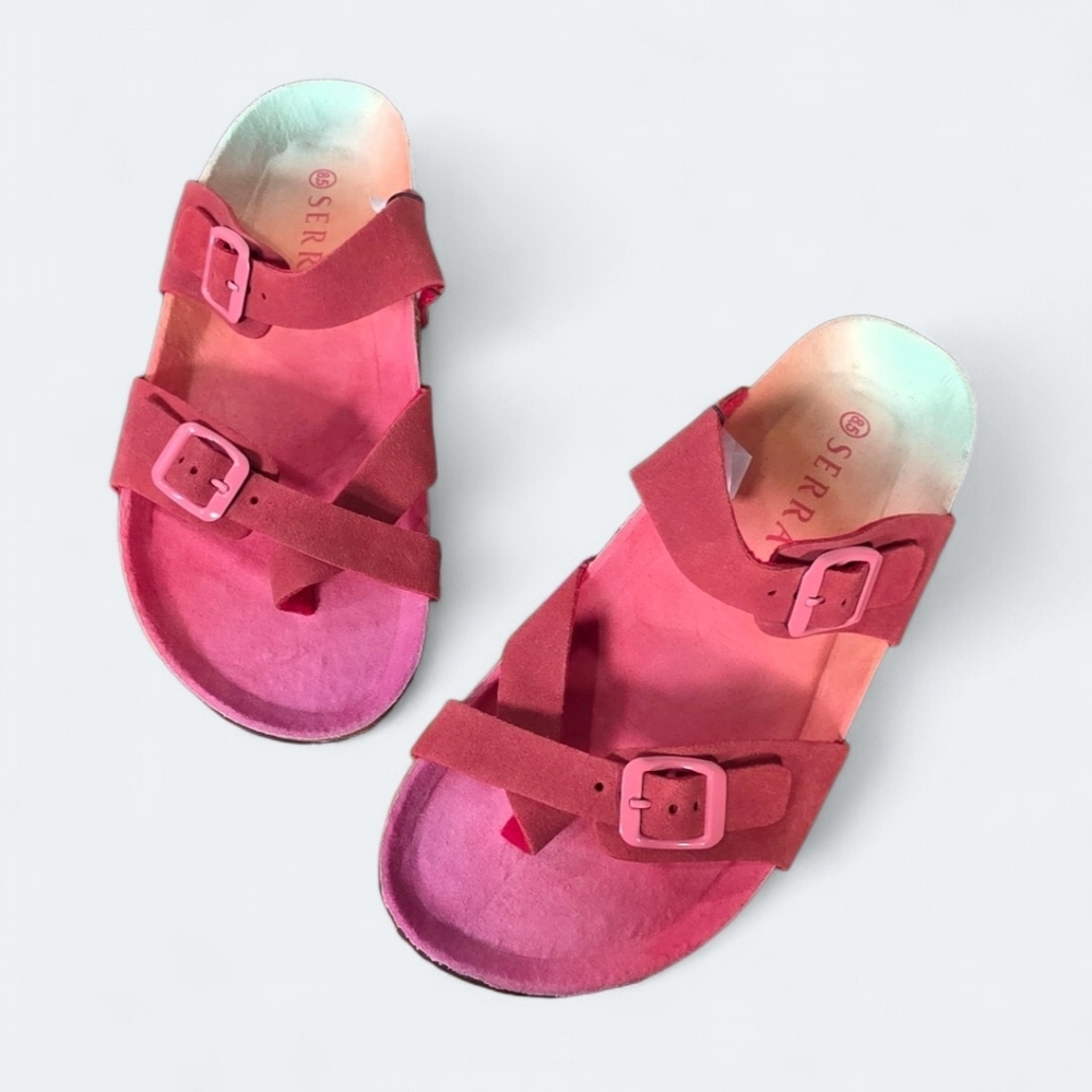 NEW Serra Vibrant Pink Sandals Size 8.5